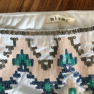 Francesca's Collections Skirts - Francescas sequin mini skirt sz L Francesca's Collections Skirts - Francescas sequin mini skirt sz L